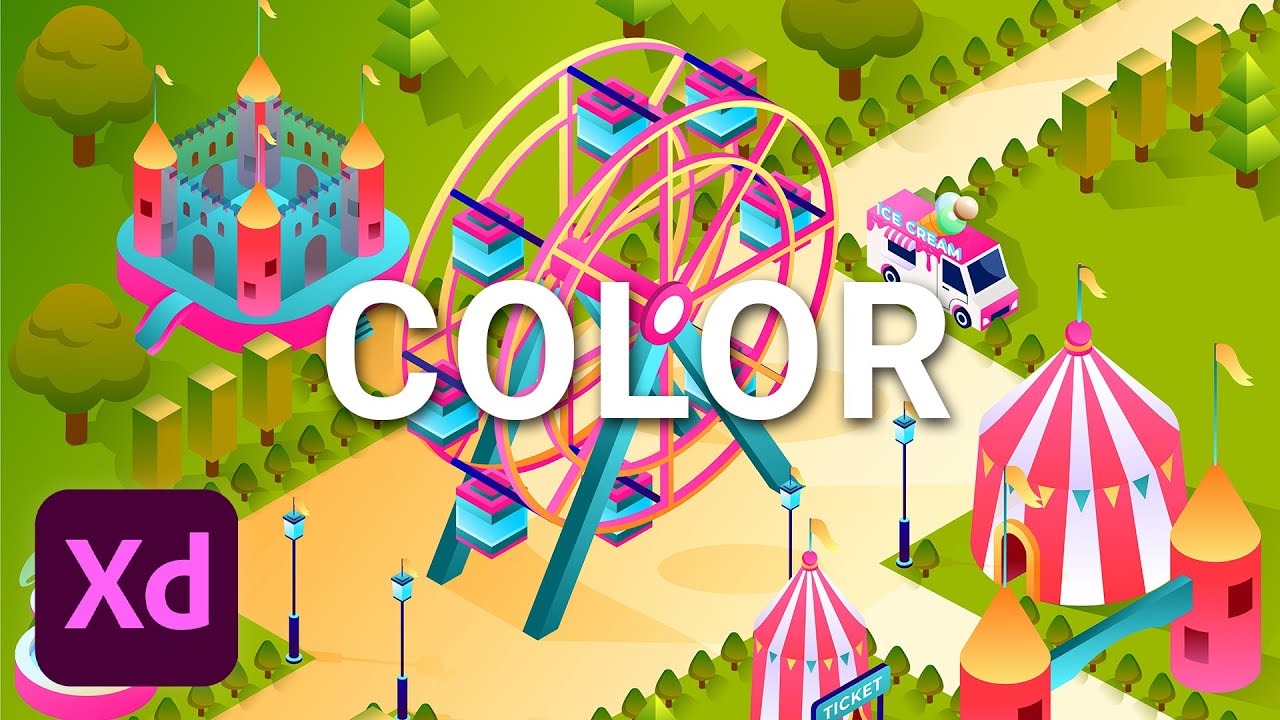 How to use color in Adobe XD