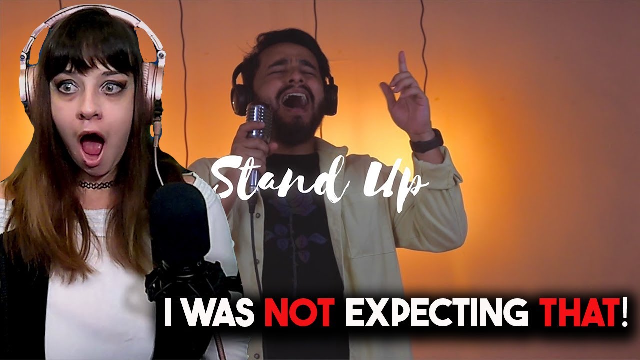 Lauren Reacts! *I was NOT expecting that*  Stand-Up (Cover)--Gabriel Henrique