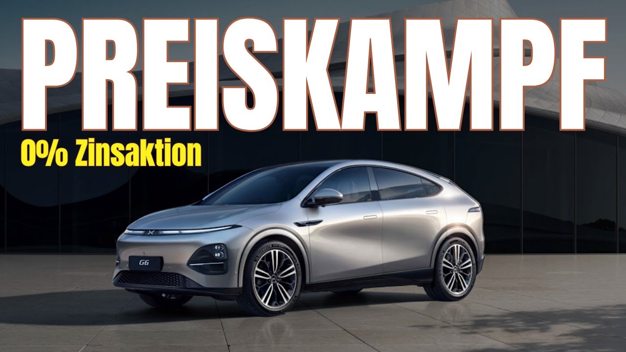 Elektroauto Preiskampf - Die Chinesen kommen Xpeng Preiskampf!