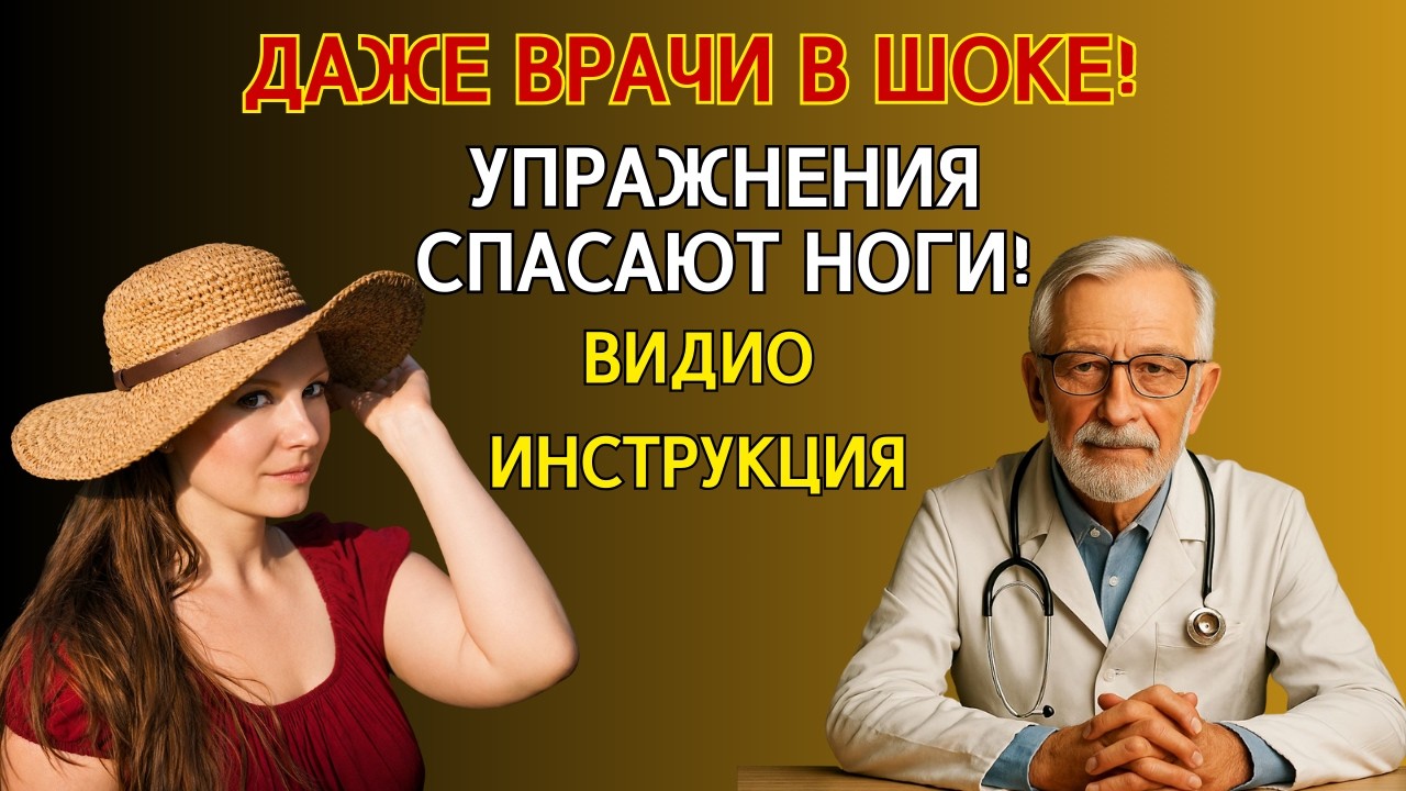 «Ноги больше не болят и не отекают! 3 минуты в день — и вы снова идёте легко»