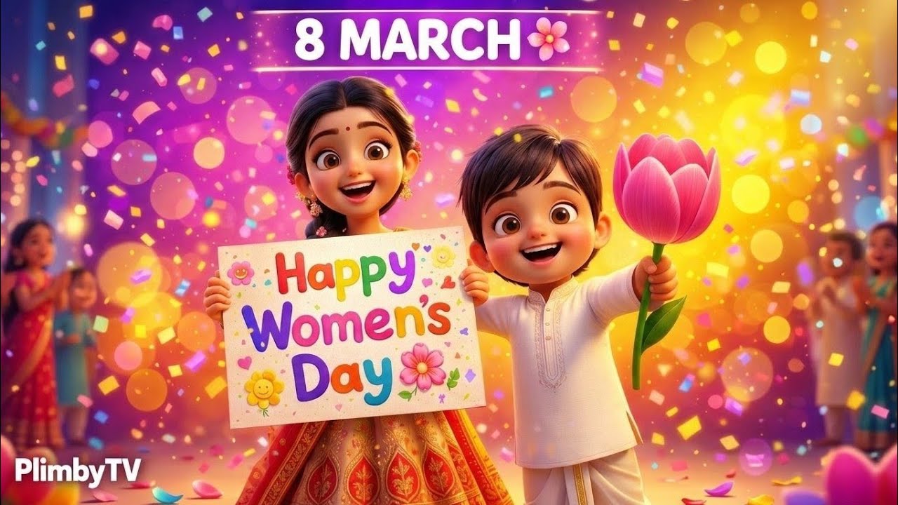 Happy Women's Day! 🌸 Mummy Ko Thank You Bolo | Bacchon Ka Special Video | PlimbyTV
