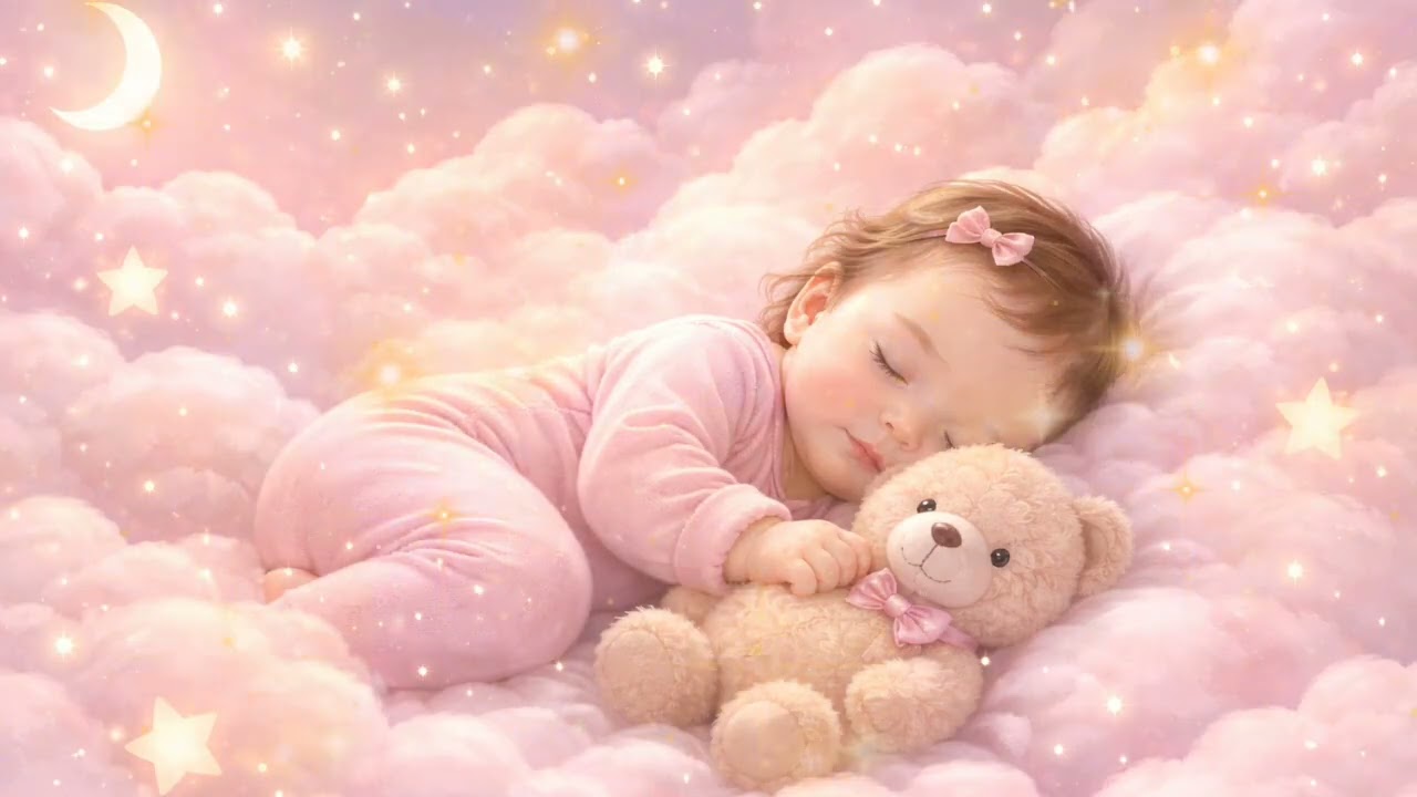 Lullaby Music for Baby Sleep 🌙 Calm & Relaxing Bedtime Sounds + Water Sounds PART.21