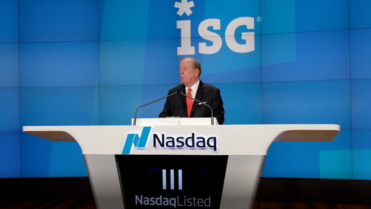 Celebrating 15 Years of ISG: Ringing the Nasdaq Opening Bell - 12/8/2021