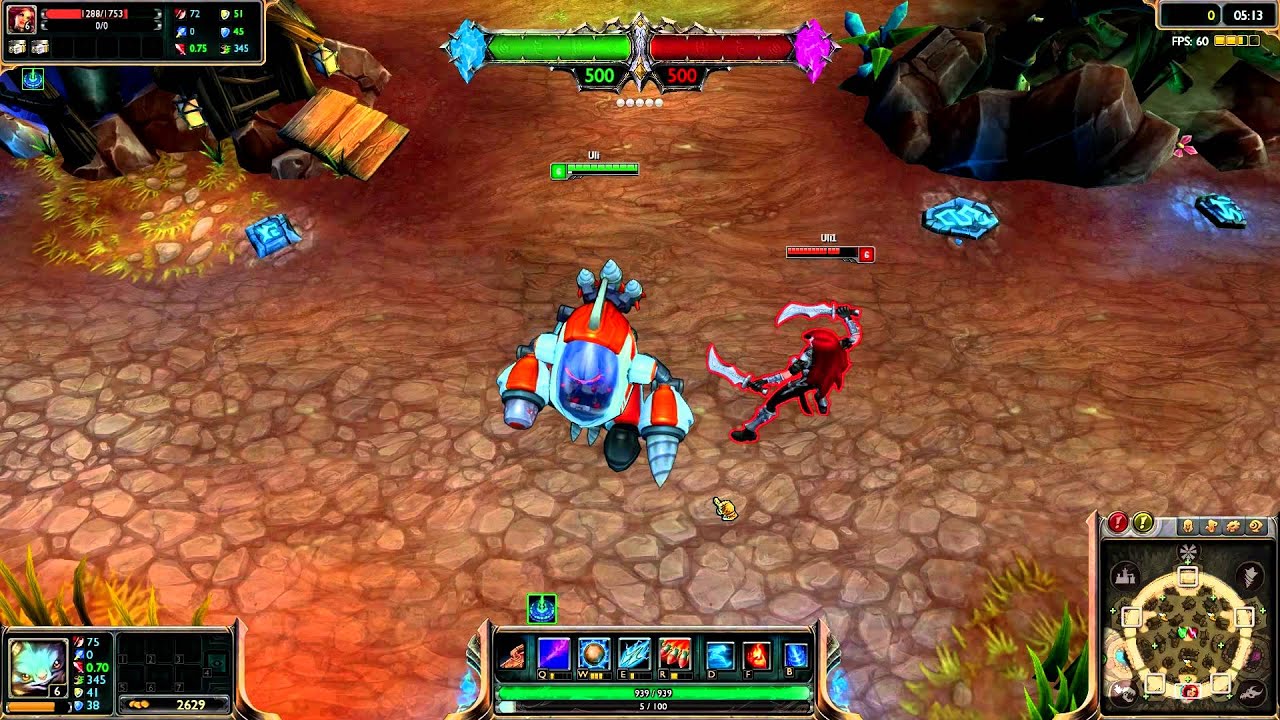 (OLD) Super Galaxy Rumble League of Legends Skin Spotlight