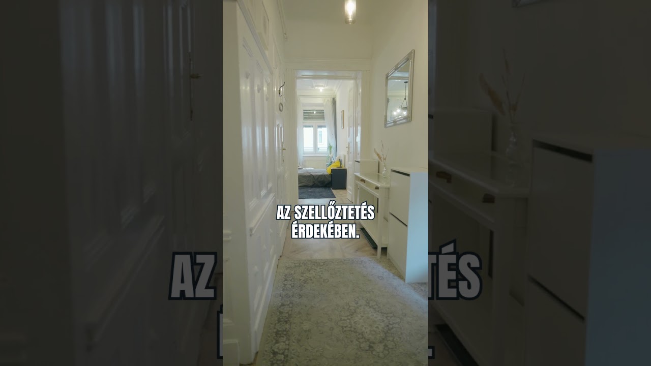 Eladó világos, teljeskörűen felújított 46 m²-es lakás a Garay utcában !