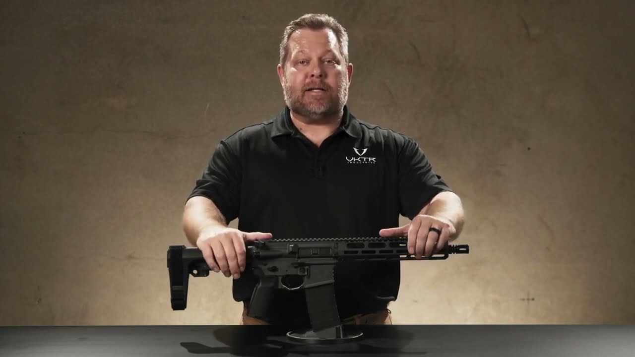 Introducing the VK-1P 10.5 inch with SB Tactical SB3 brace