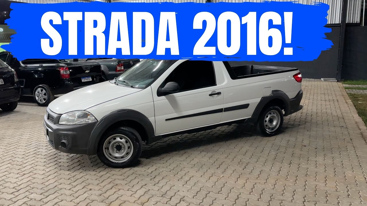 AVALIAÇÃO FIAT STRADA CABINE SIMPLES WORKING 1.4 FLEX 2016!
