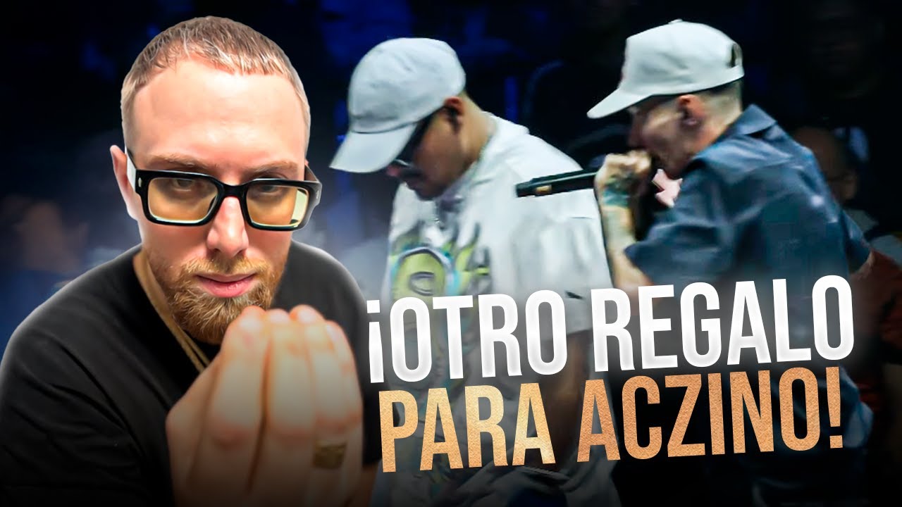 ¡OTRO REGALO MÁS PARA LA CARRERA DE ACZINO! | SKONE VS ACZINO RED BULL BATALLA NUEVA HISTORIA
