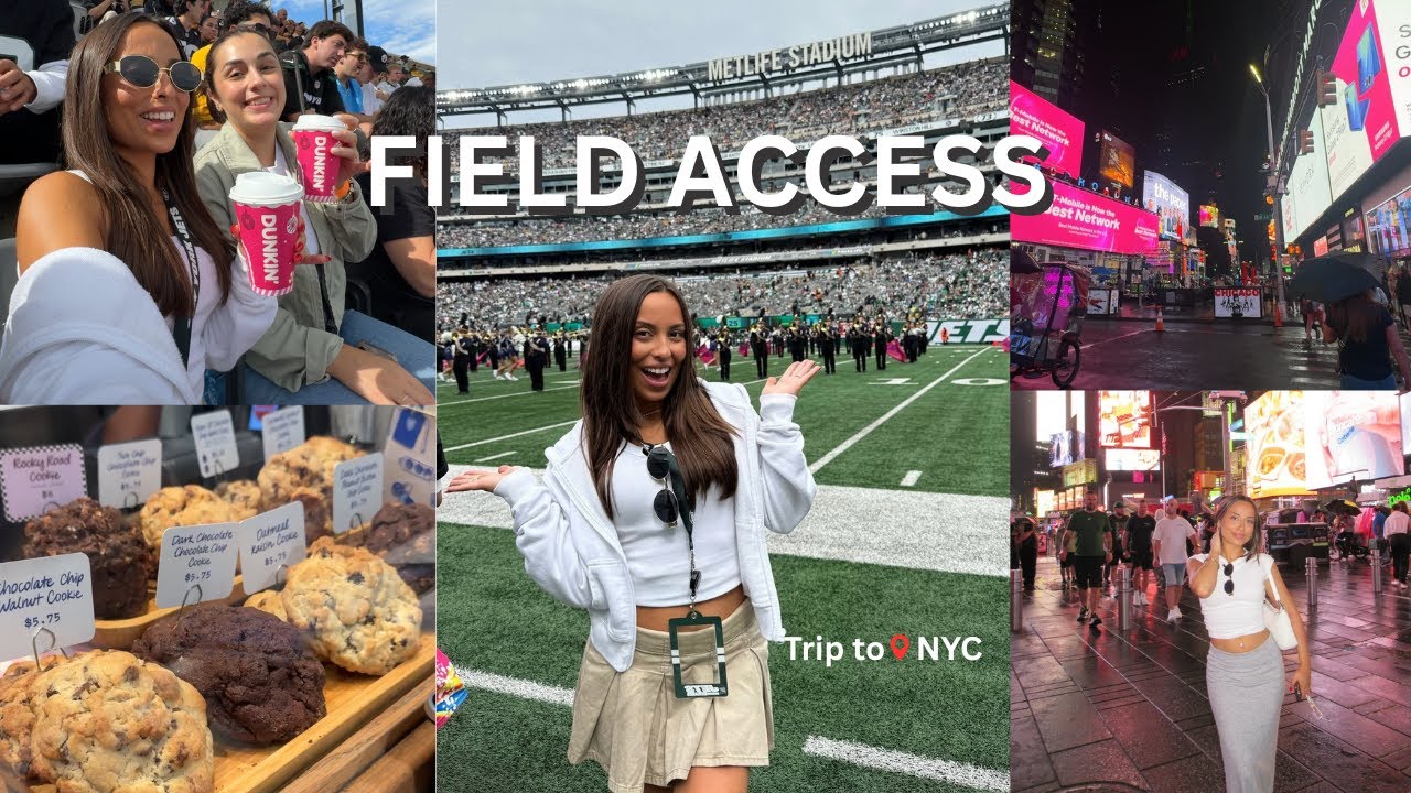Half Time Field Access - New York Trip🌟