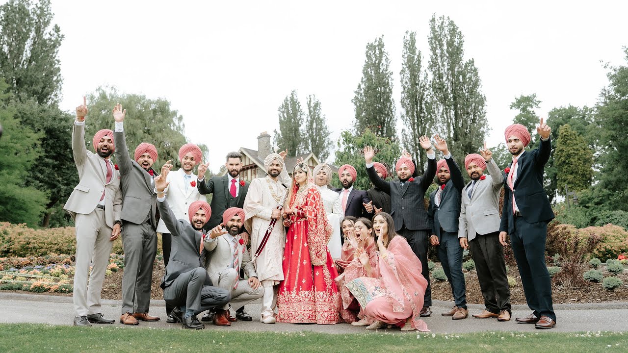 MANBIR AND NAVNEET 4K  WEDDING HOGHLIGHT 2025 CANADA | KAY.B FILMS