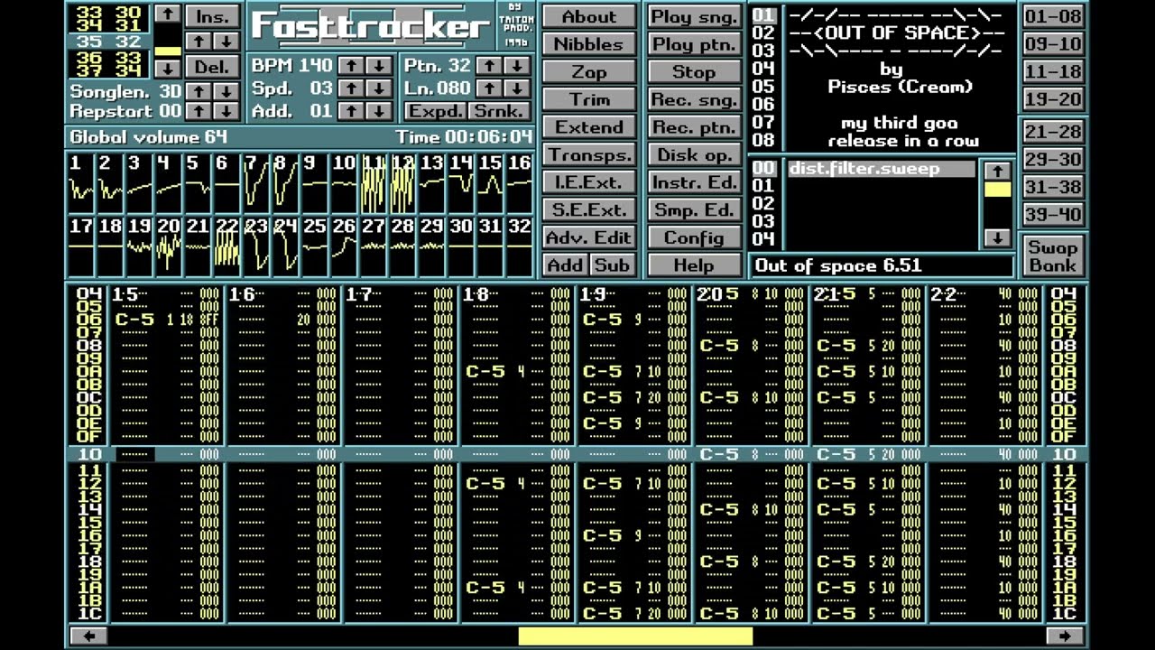 Northtribe – Out Of Space [FastTracker II | 1999]
