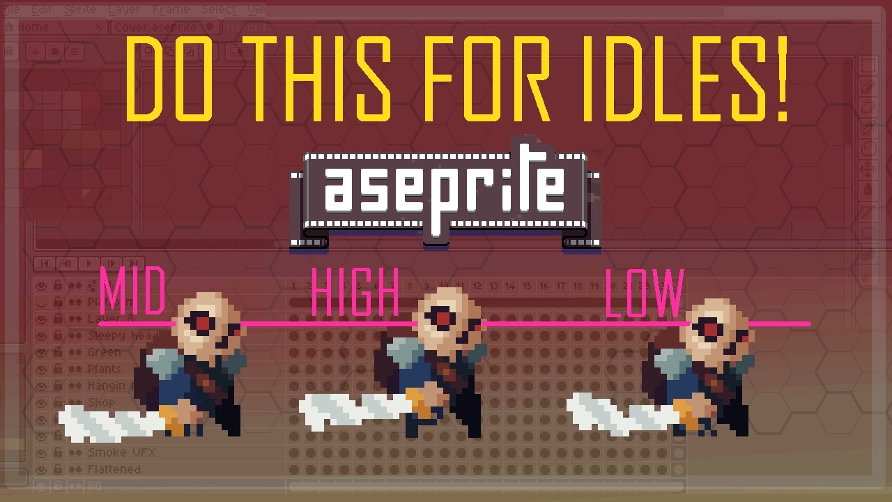 Pixel Art Tutorial: Simple Idle Animation