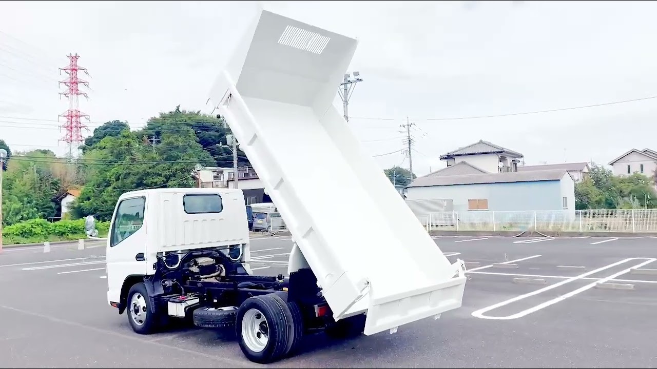 【平成18年】【三菱キャンター】低床強化ダンプ2トン4ナンバー5速マニユアル12万KM