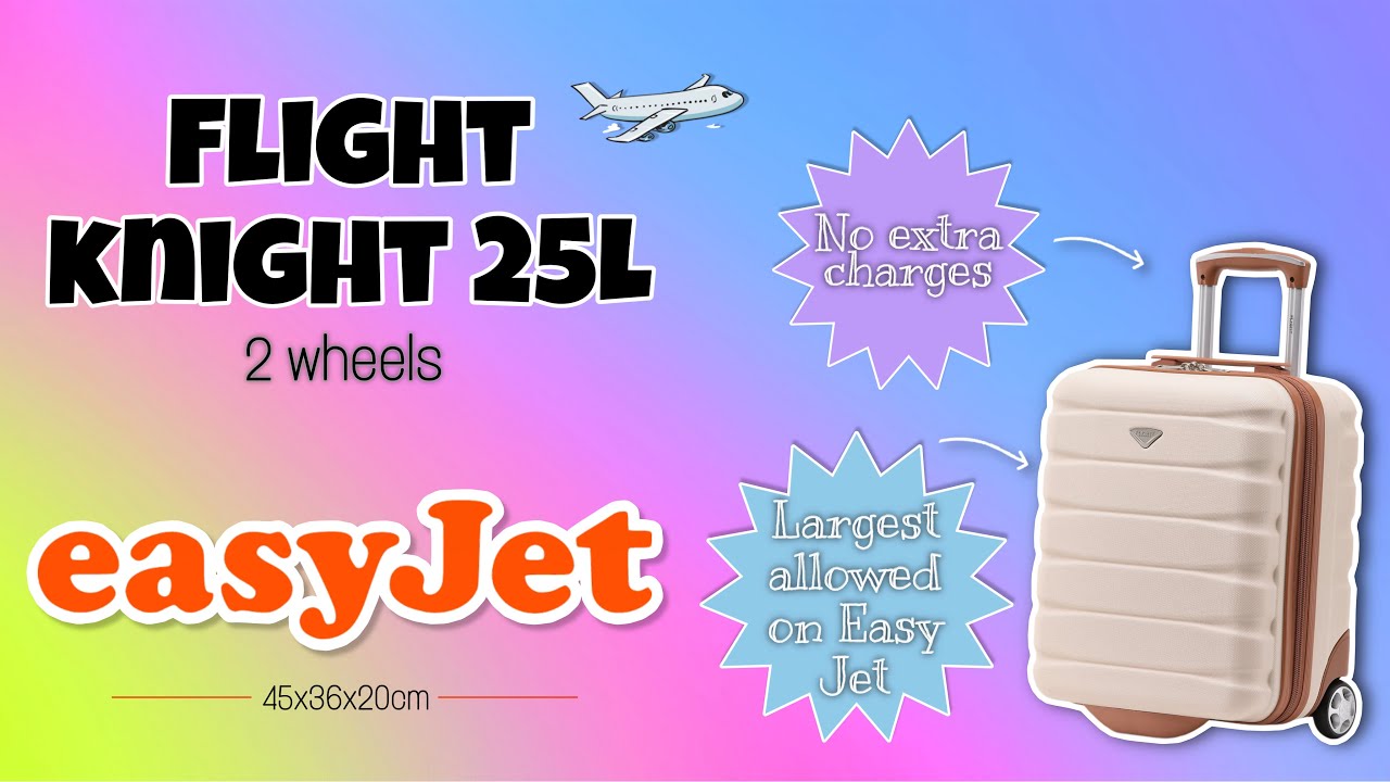 Flight Knight 2 wheels 25L FREE with EasyJet