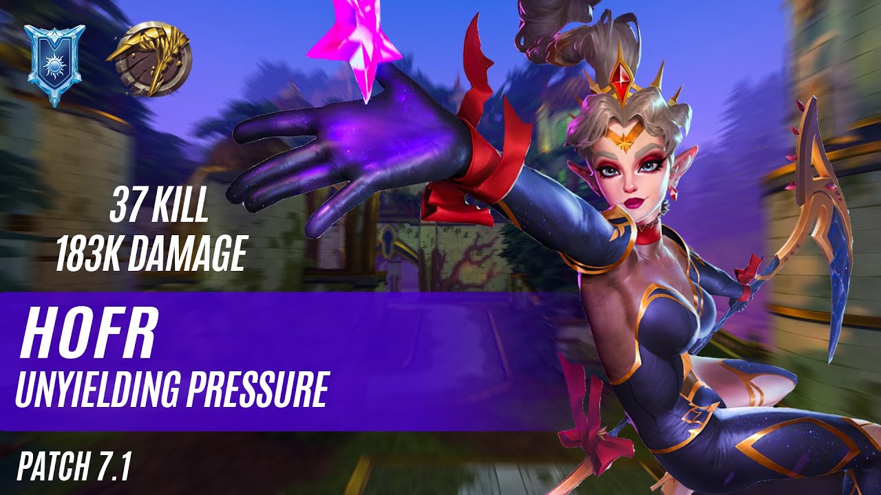 37 KILL 183K DAMAGE HOFR VORA PALADINS COMPETITIVE (DIAMOND) UNYIELDING PRESSURE