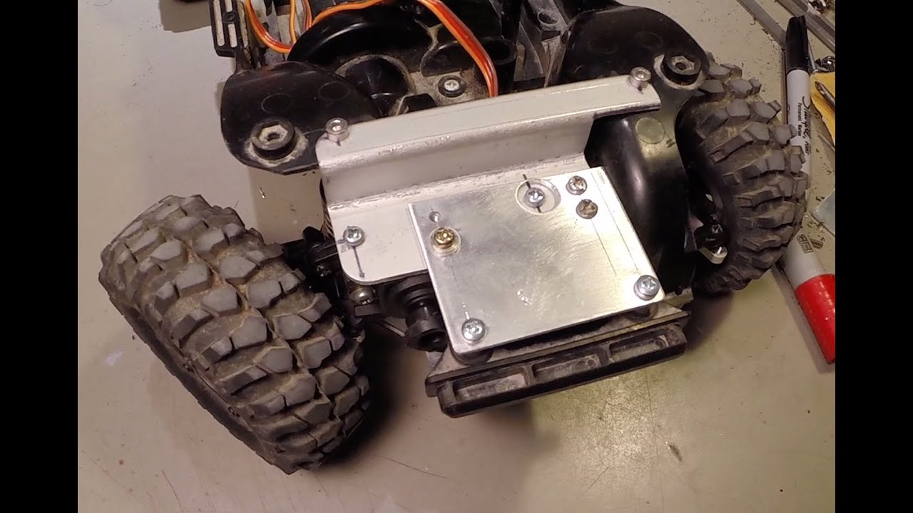 CC01 Front Servo Steering Mod - Taking my Tamiya to the next level