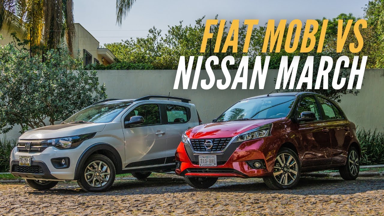 ¿Cuál es mejor compra por menos de $230 mil pesos? - Comparativa Nissan March vs FIAT Mobi