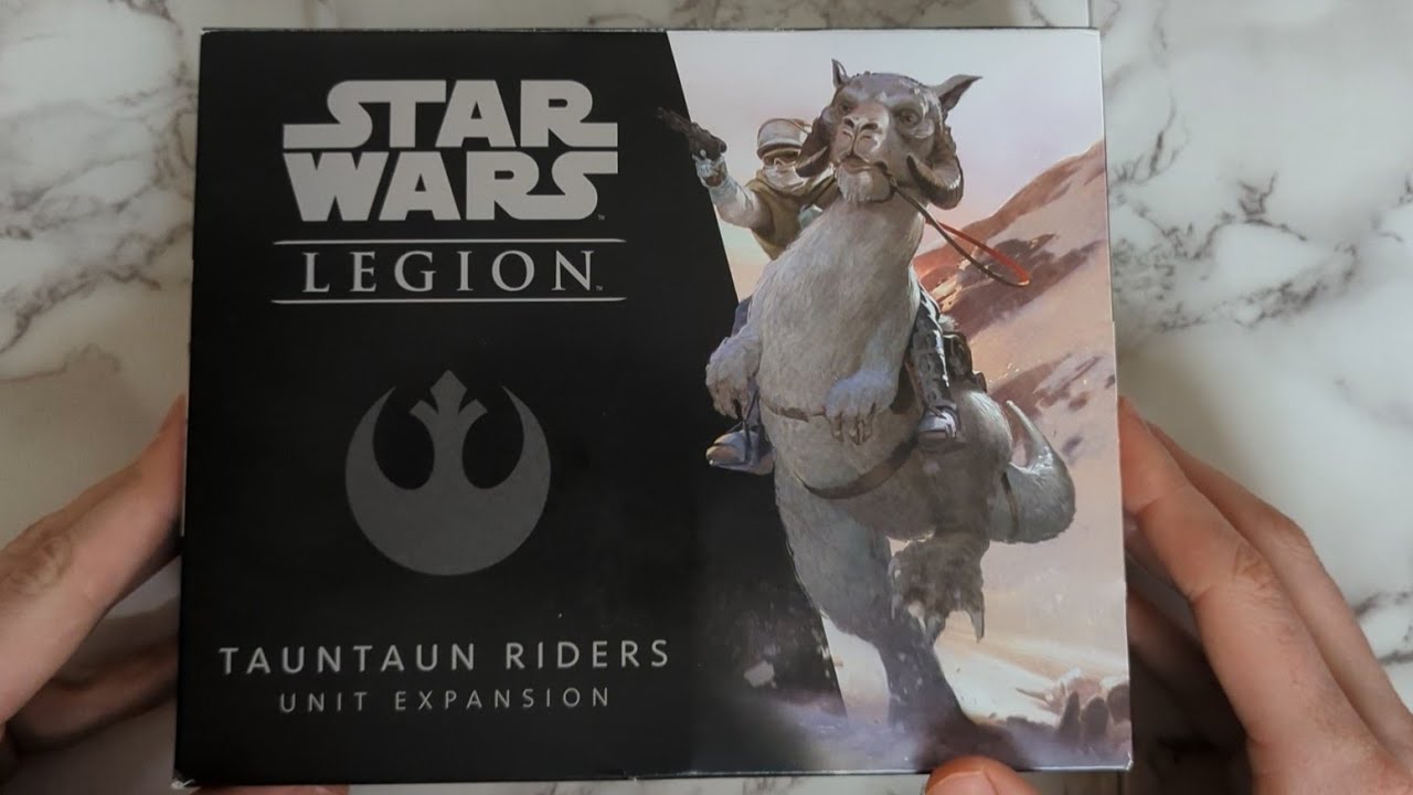 Star Wars Legion - Tauntaun Riders expansion Unboxing