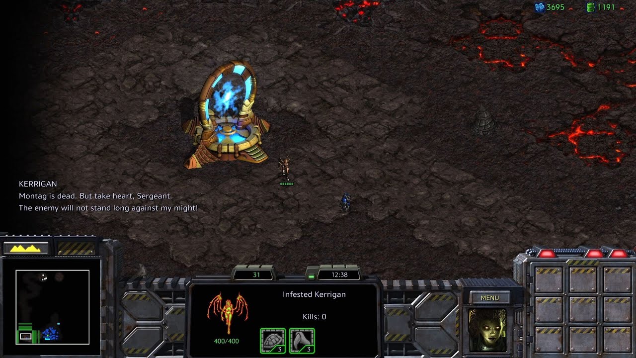 Kerrigan willingly becomes infested to defeat Zasz