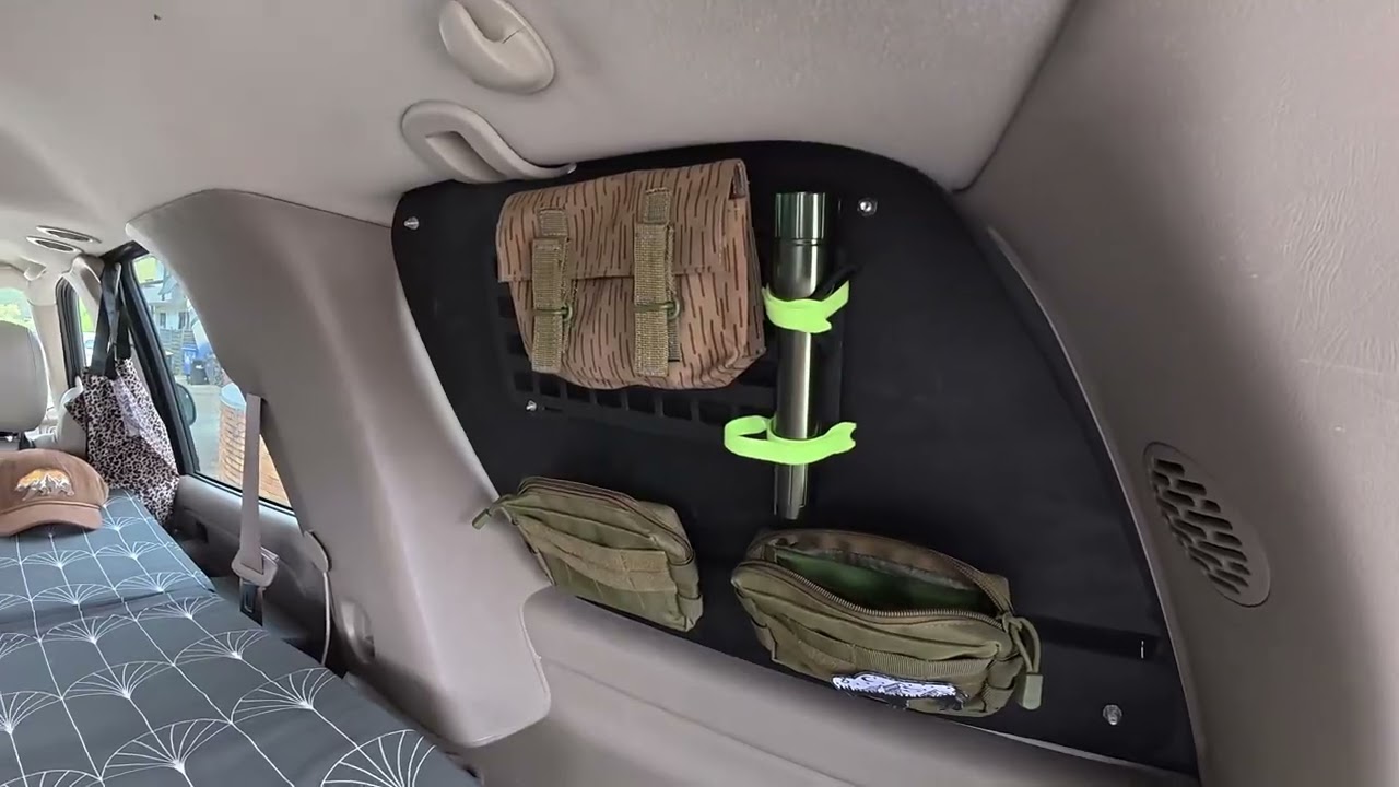 SpookLands Outdoors: 2004 Chevy Tahoe (GMT800) Camping / Overlanding Sleeping Platforms with Drawers