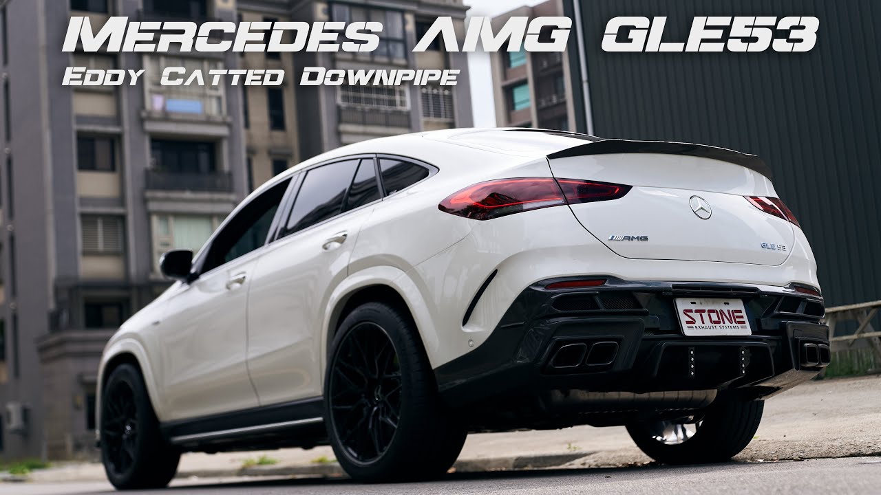Mercedes AMG C167 M256 GLE53 GPF / Stone Eddy Catted Downpipe Sound