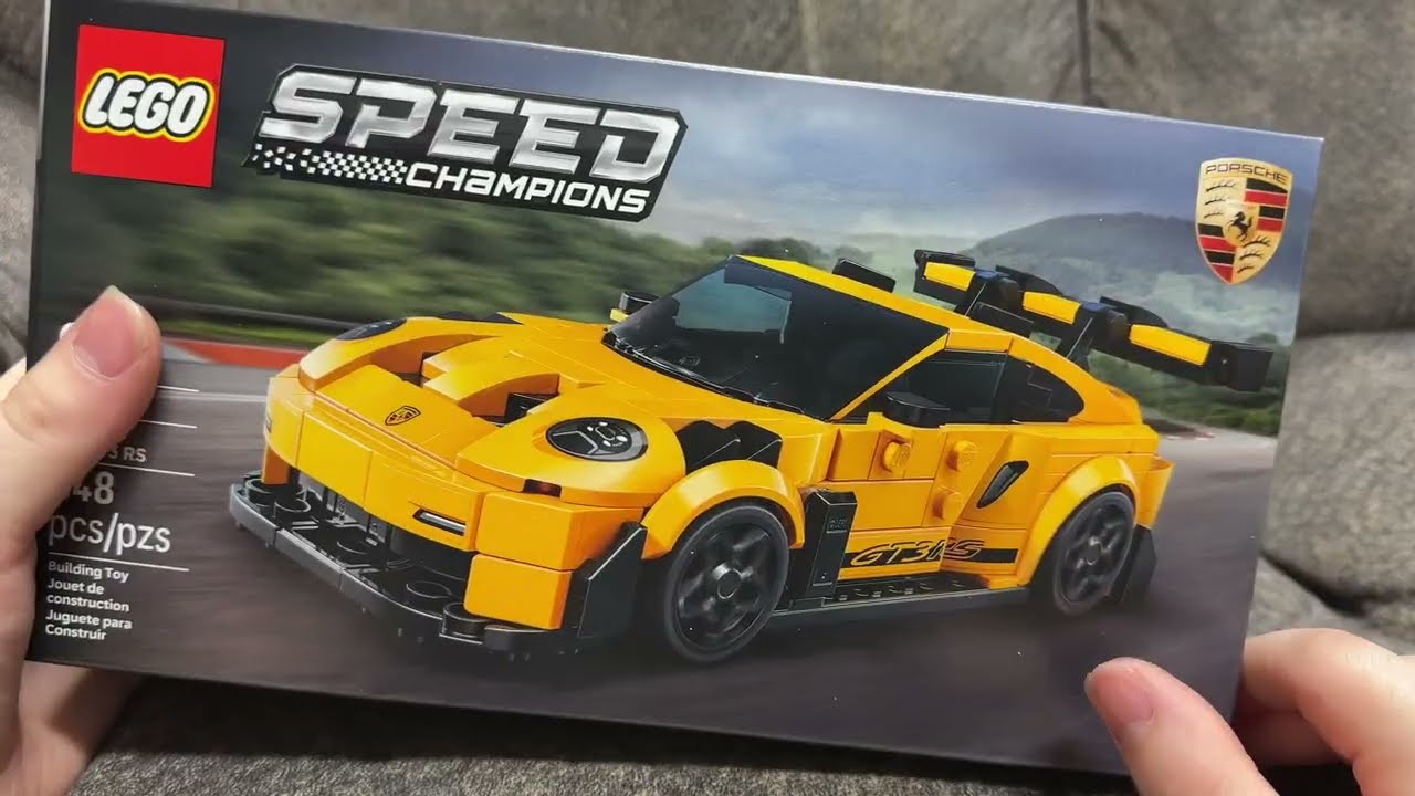 Lego Speed Champions: Porsche 911 GT3 RS Super Car 77239 [Speedbuild, Showcase]