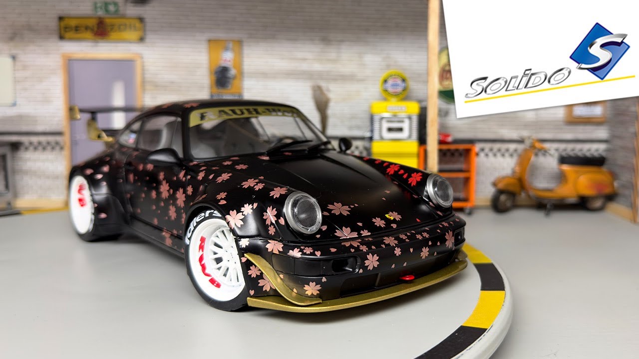 RWB BODYKIT AOKI, Solido 1/18 (S1807507) #163