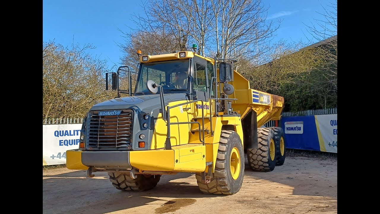 We have a clean, Used Komatsu HM300-5 Articulated Dump Truck for sale – 2021 with 4,884 hours.