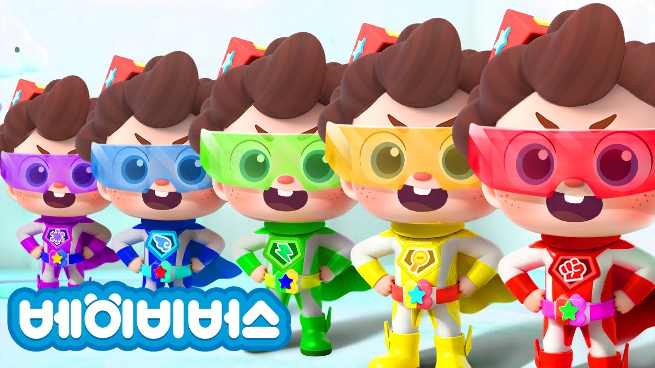 라이브🎵네오가 슈퍼 히어로로 변신! | 예스! 네오 | 인기동요 | 연속듣기 | 24시간 동안 함께 노래해요! |  베이비버스 노래  BabyBus