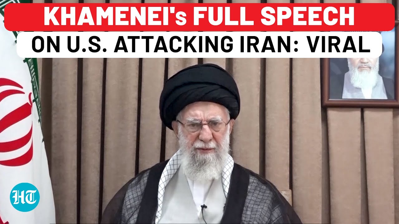 Khamenei's Full Speech On US Attacking Iran, Joining Israel War Goes Viral| Trump| Netanyahu