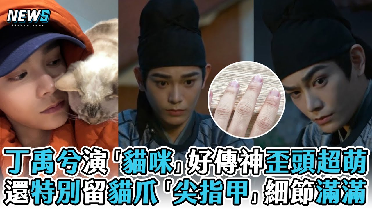【丁禹兮】演「貓咪」神態超傳神好萌 還特別留「貓爪」尖指甲細節滿滿 (大理寺少卿遊)