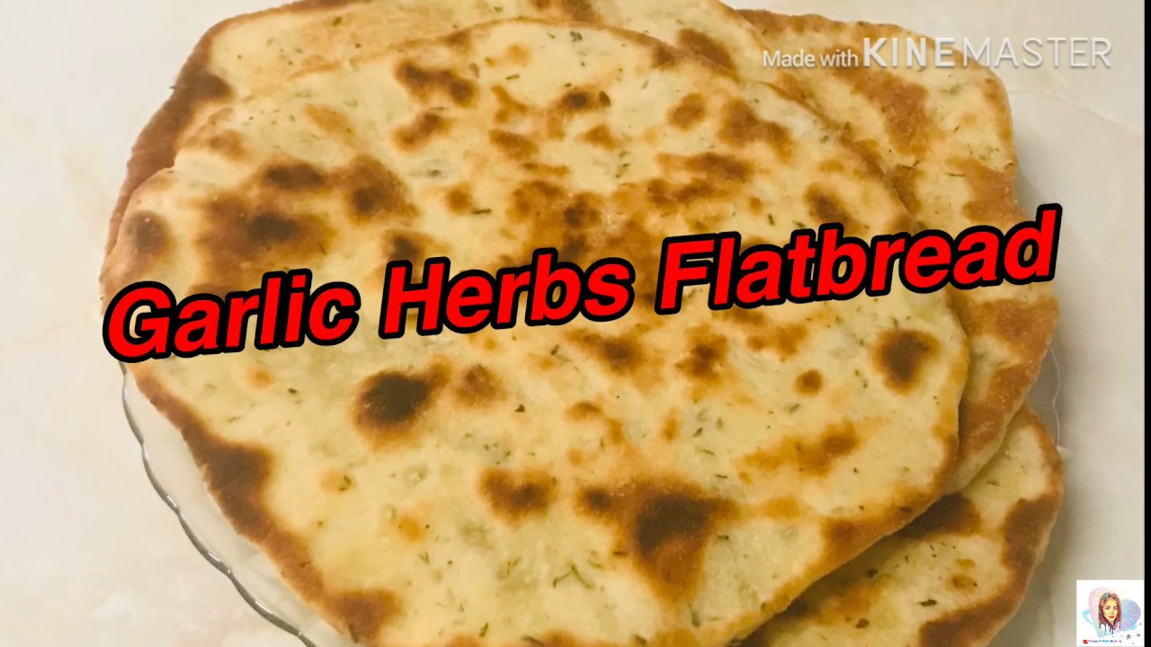 How to make Garlic Herbs Flatbread