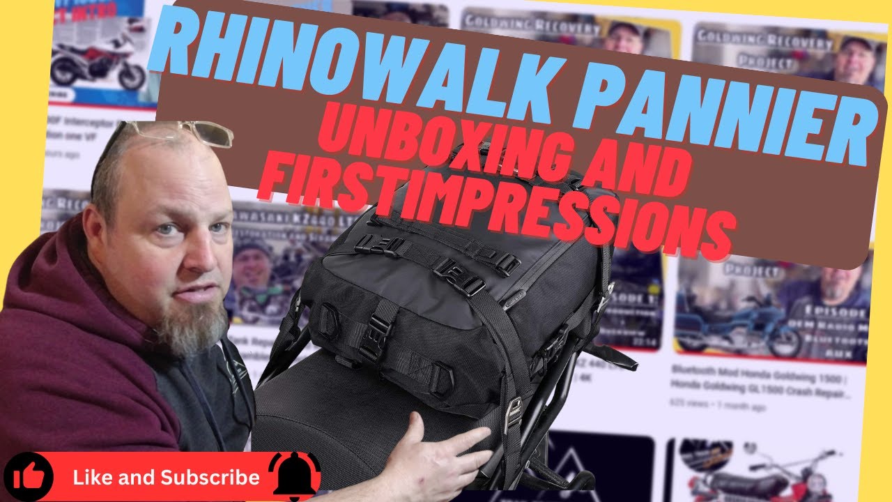 Rhinowalk Pannier Unboxing