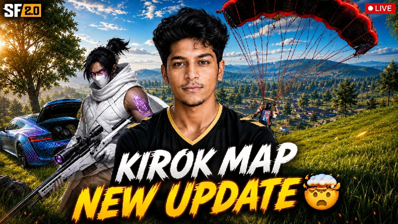 🤯 biggest update kirok map Scarfall 2.0 live scarfall live and new free events in next new  update