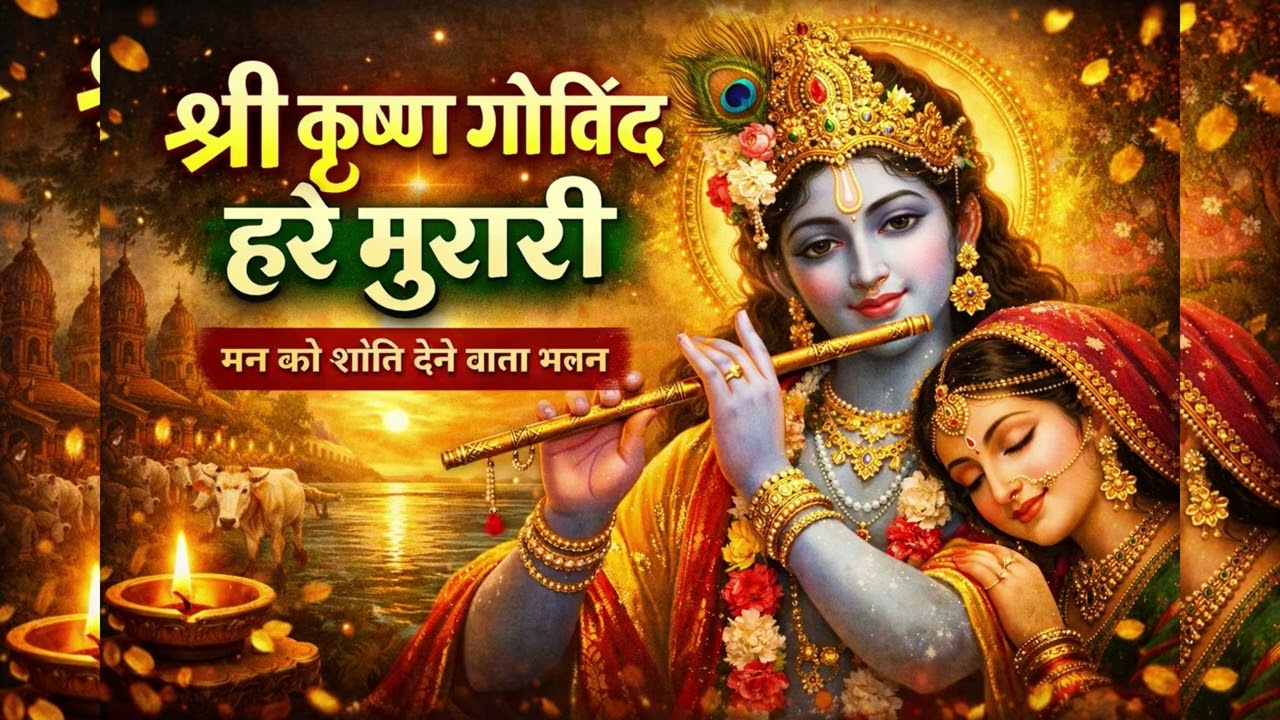 श्री कृष्ण गोविंद हरे मुरारी | मधुर कृष्ण भजन | Krishna Bhajan 2026