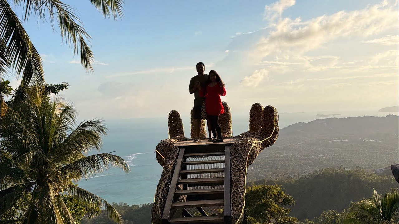 150 meter above sea level , Overlapping stone Koh Samui ! #travel #thailand  