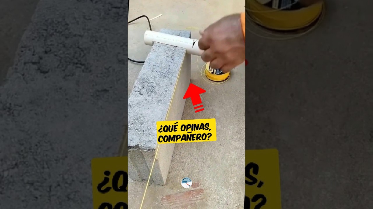 Qu&eacute; opinas de esta t&eacute;cnica para colocar gu&iacute;as al asentar ladrillos?