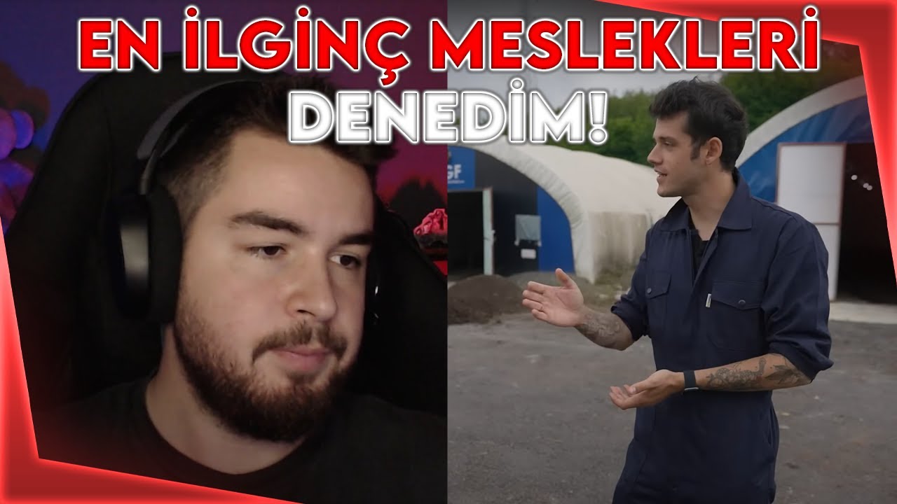 H1vezZz EN İLGİNÇ MESLEKLERİ DENEDİM! İzliyor (@orkunisitmak)