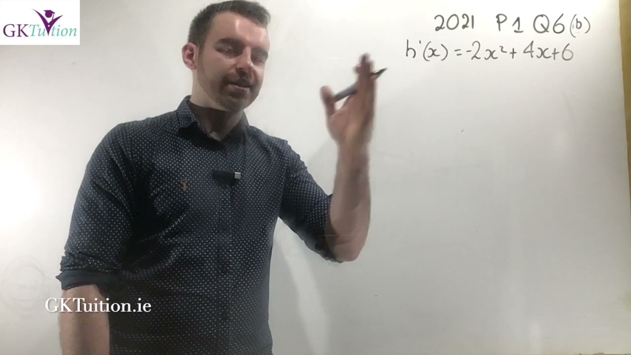 Leaving Cert Higher Level Maths 2021 P1 Q6