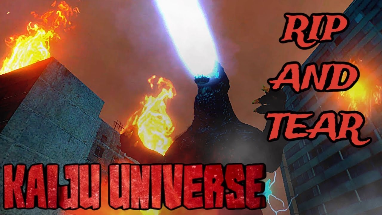 Kaiju universe: final wars godzilla….RIP AND TEAR