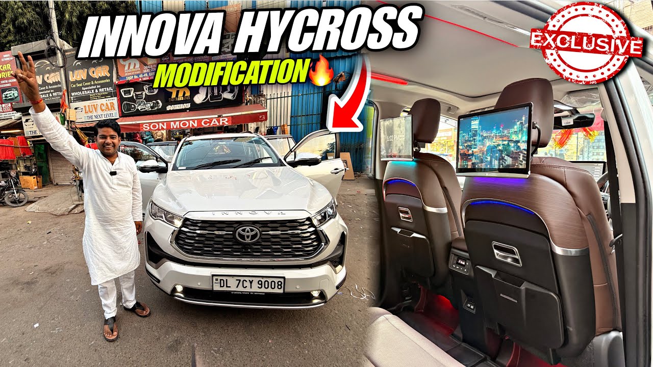 Innova Hycross Modification ✅That Will Blow Your Mind🤩