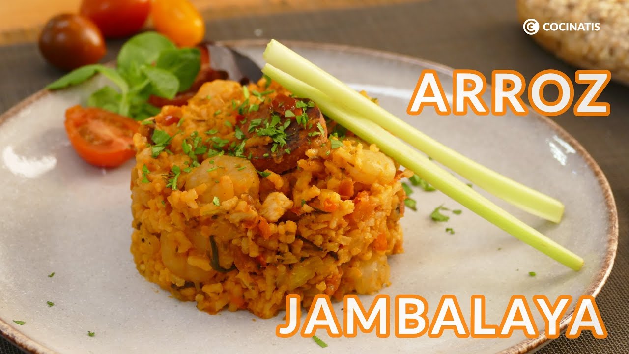 ARROZ JAMBALAYA exótico y aromático - Receta cajún // Cocinatis