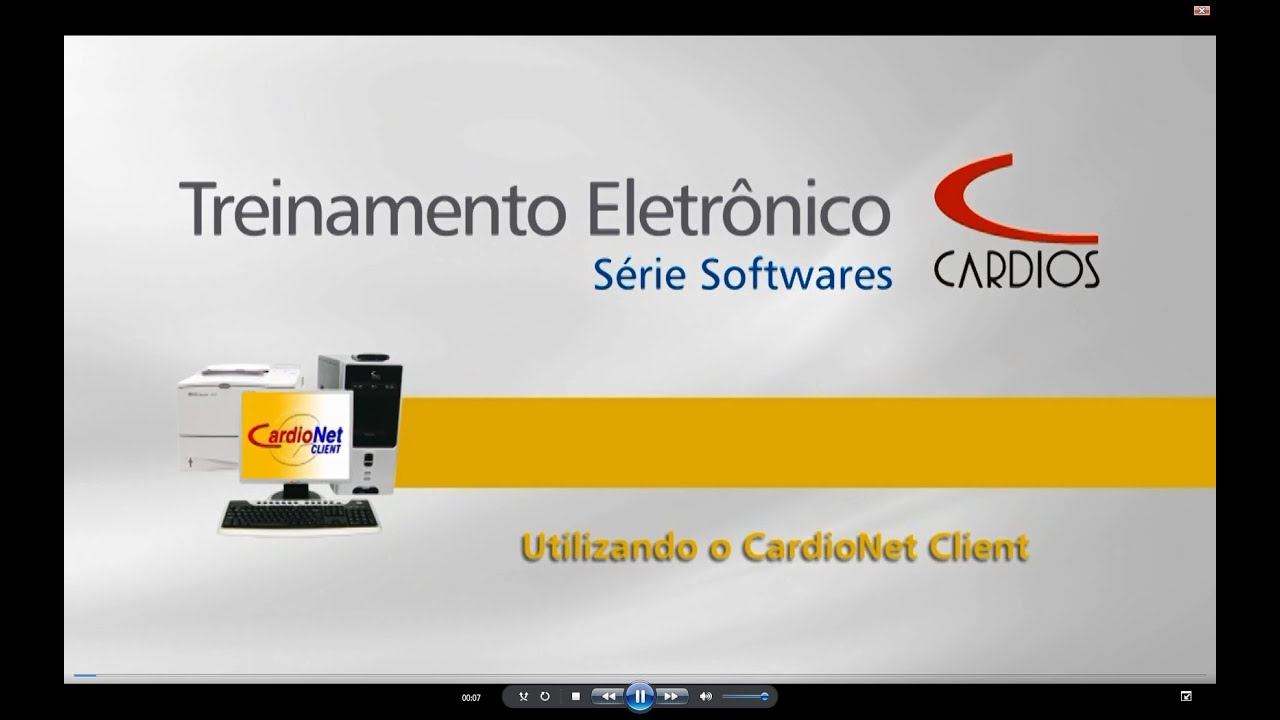 Treinamento Eletrônico Cardios - Série Software - CardioNet Client