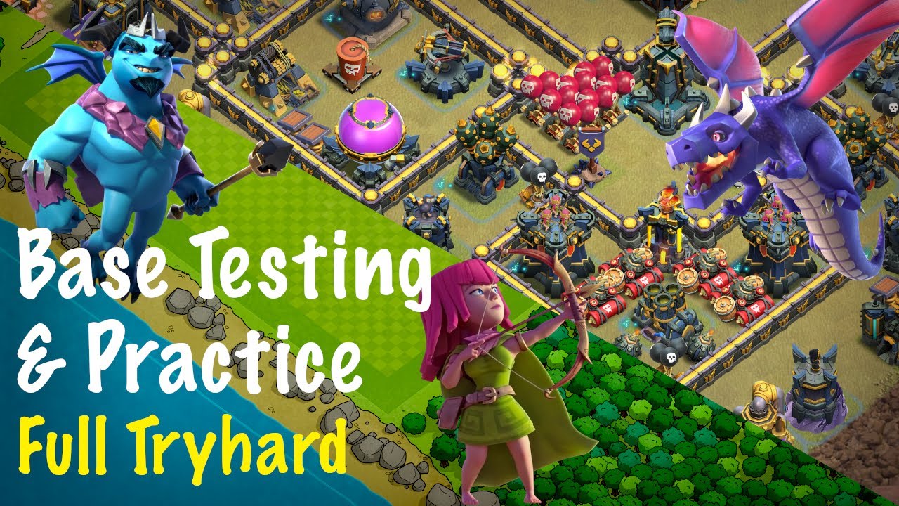 How I Practice and Test Bases! (Clash of Clans)