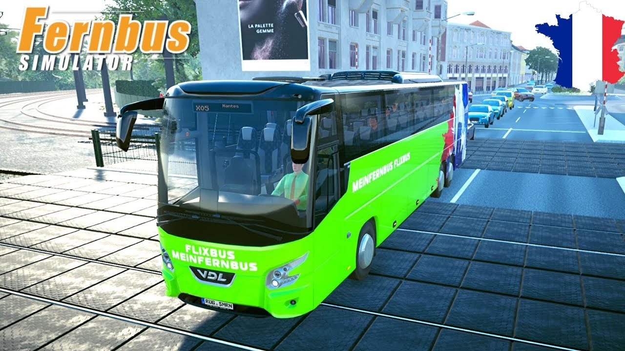 Fernbus Simulator | Tours → Nantes | DLC France | Logitech G920 |