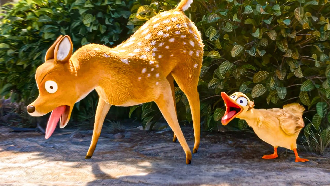 “Wonk Wonk Wonk and GWAAAAAH” - Hoppers Clip (2026) Pixar