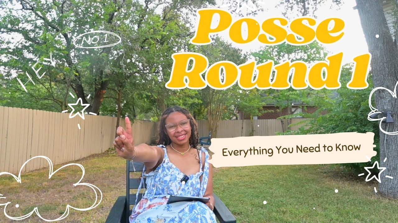 Posse Scholarship Round 1 Interview &ndash; Full Breakdown!