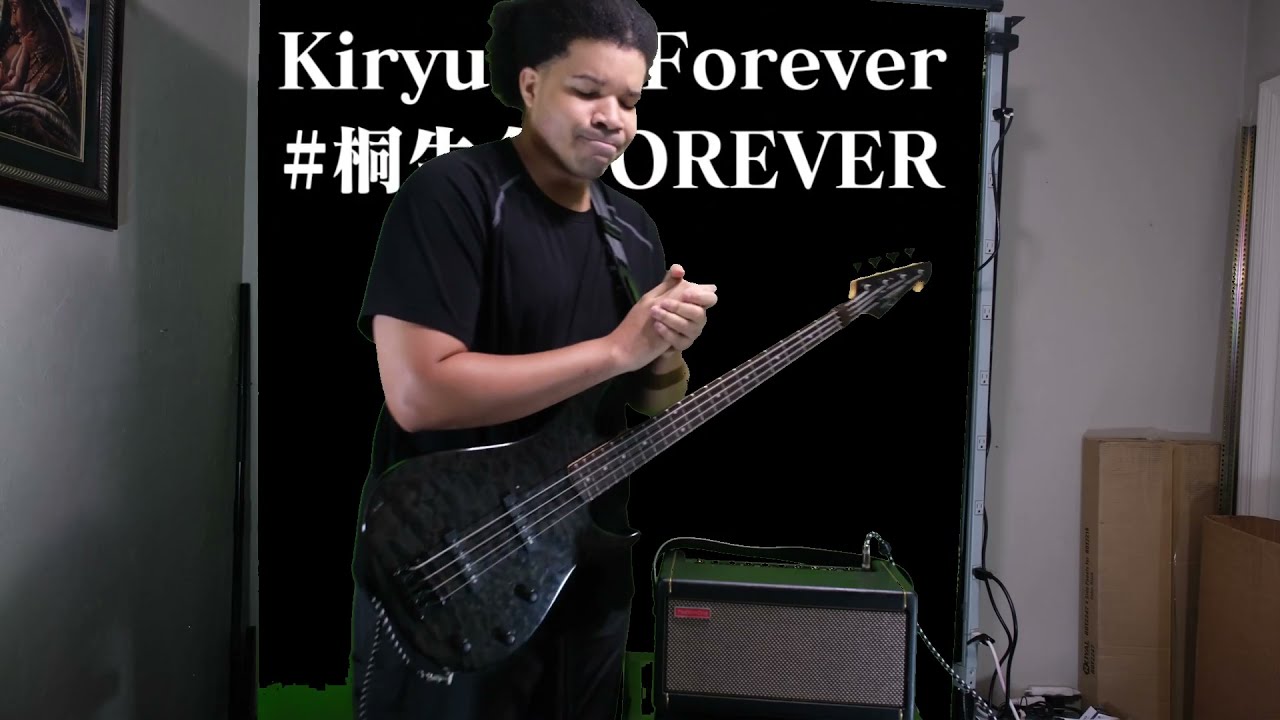 Weather Hackers☆ Kiryu Coco 海外ニキ Bass Cover (Original Bass solo)