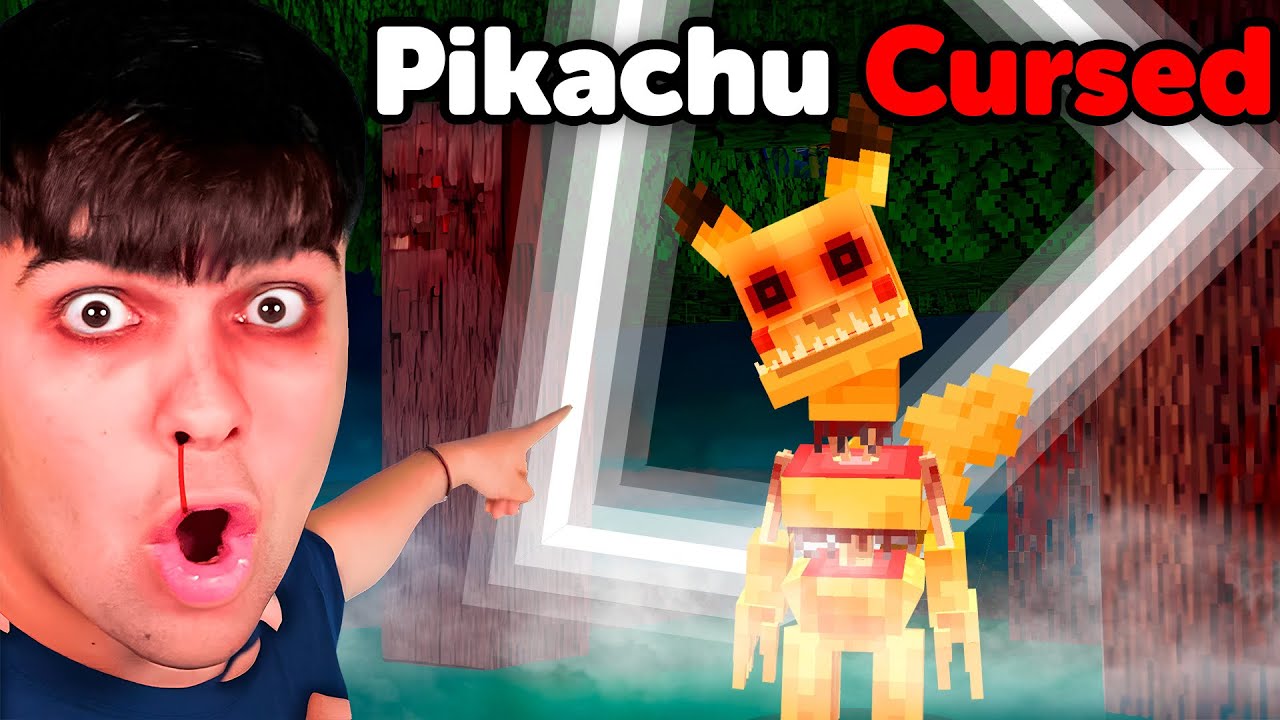 Sobreviví al Misterio de PIKACHU CURSED en Minecraft
