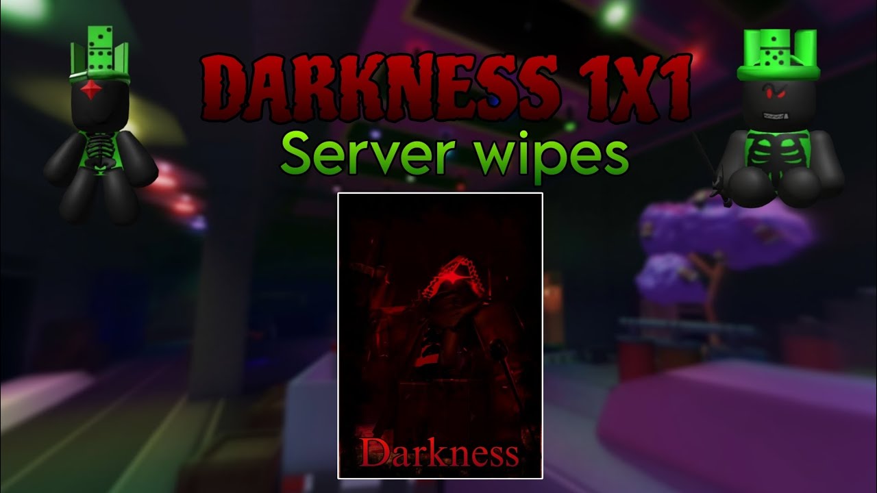 Server Wiping As Darkness 1X1 || Roblox FORSAKEN || Forsaken Gameplay